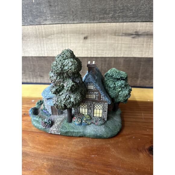 Hawthorne Thomas Kinkade Lamplight Village "Falbrooke Florist" - Picture 3 of 5